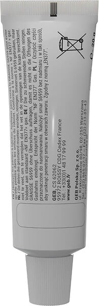 GEB - Graisse de lubrification des robinets à gaz - Silicone - aérosol de 650 ml- réf : 815563 - GEB - large