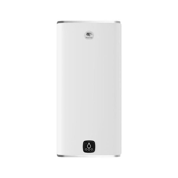 THERMOR - Chauffe-eau électrique Malicio 3 connecté Thermor - 2250W - Plat Multiposition - 80L - 3 personnes - Blanc - large