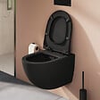 VITRA - WC suspendus SENTO PACK - Noir Mat- réf : 7748B083-6156 - vignette