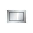 TECE - Plaque de commande WC série NOW - Couleur : CHROME MAT - vignette