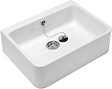 VILLEROY & BOCH - Timbre d'office SOLBAC O.NOVO - Dimensions : 595 x 200 x 500 mm - couleur : blanc - Avec trop plein- réf : 63220001 - VILLEROY ET BOCH - vignette