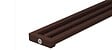 SCHLUTER - Caniveau filant KERDI LINE VARIO WAVE 34 - Noir graphite mat - Longueur: 1200mm- réf : KLVRD10MGS120 - SCHLUTER - vignette