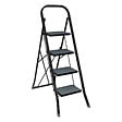 5 FIVE SIMPLY SMART - Marchepied Escabeau 4 marches en métal Noir - vignette