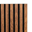 ATMOSPHERA - Panneau décoratif mural en Bois foncé 120 x 60 cm - vignette