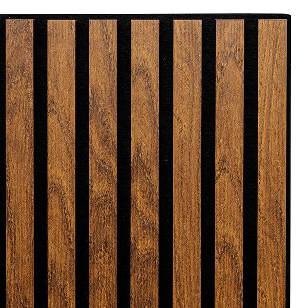 ATMOSPHERA - Panneau décoratif mural en Bois foncé 60 x 60 cm - large