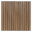 ATMOSPHERA - Panneau décoratif mural en Bois clair 60 x 60 cm - vignette