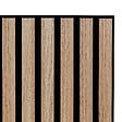 ATMOSPHERA - Panneau décoratif mural en Bois clair 60 x 60 cm - vignette
