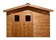 HABRITA - Abri de jardin - Bois - 19mm - 7.25m2 - vignette