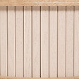 ATMOSPHERA - Table d'appoint Table de chevet 2 portes effet lattes Beige crème  H 54 cm - vignette