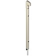 LA CROISEE DS - VERR APPLIQ DANAOS  TIGE INX L281MM BLC RAL9010 - vignette
