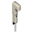 LA CROISEE DS - VERR APPLIQ DANAOS  TIGE INX L167MM BLC RAL9006 - vignette
