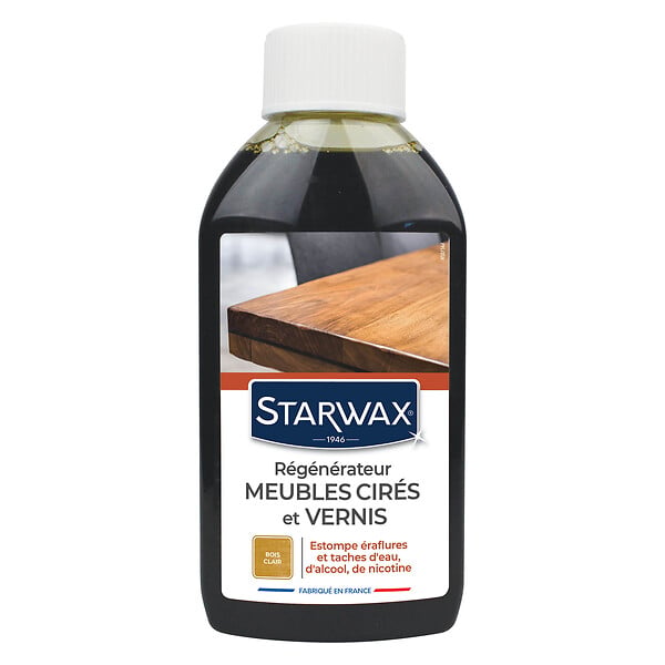 STARWAX - Régénérateur Meubles cirés-vernis Bois clair - 200ml - large