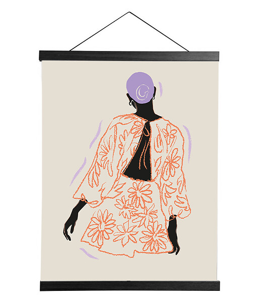 ARIANE - Support affiche 60 cm - large