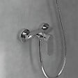 VILLEROY ET BOCH - Mitigeur mécanique douche  O.novo Chrome + Ensemble de douche  Verve Showers 3 jets Chrome - vignette