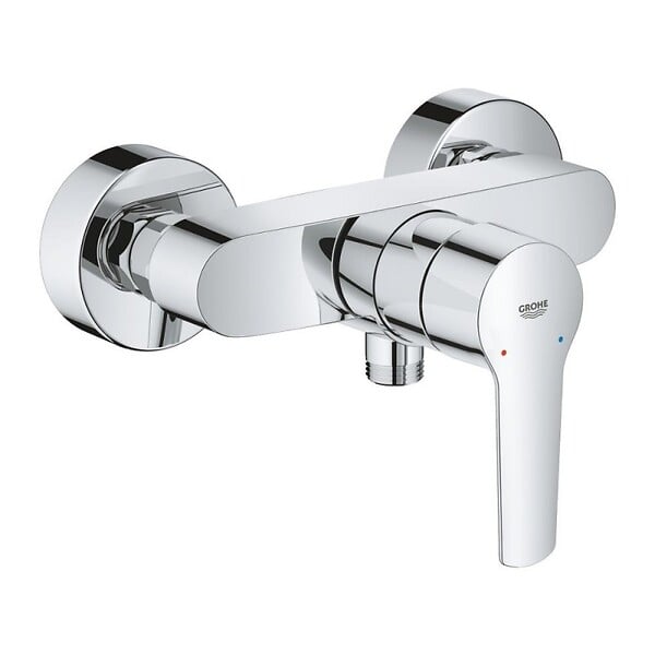 GROHE - Mitigeur de douche Start 2021 monocommande avec douchette 1jet Vitalio Joy Cube et flexible 200cm - large