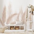 99DECO - Papier peint panoramique - Pampa - Marron - intissé : 150g/m² - 5 lés : 240x270cm - vignette