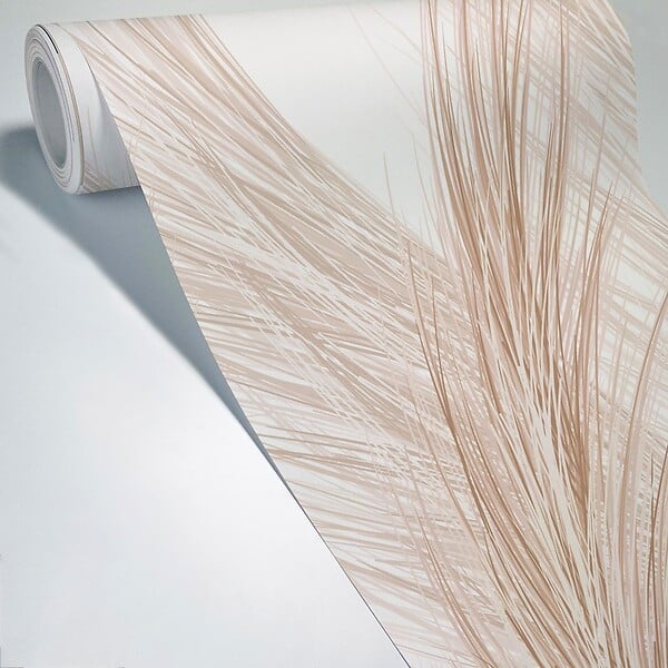 99DECO - Papier peint panoramique - Pampa - Marron - intissé : 150g/m² - 5 lés : 240x270cm - large