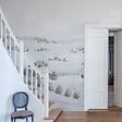 99DECO - Papier peint panoramique - Campagne - Noir - intissé : 150g/m² - 7 lés : 336x270cm - vignette