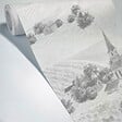 99DECO - Papier peint panoramique - Campagne - Noir - intissé : 150g/m² - 7 lés : 336x270cm - vignette