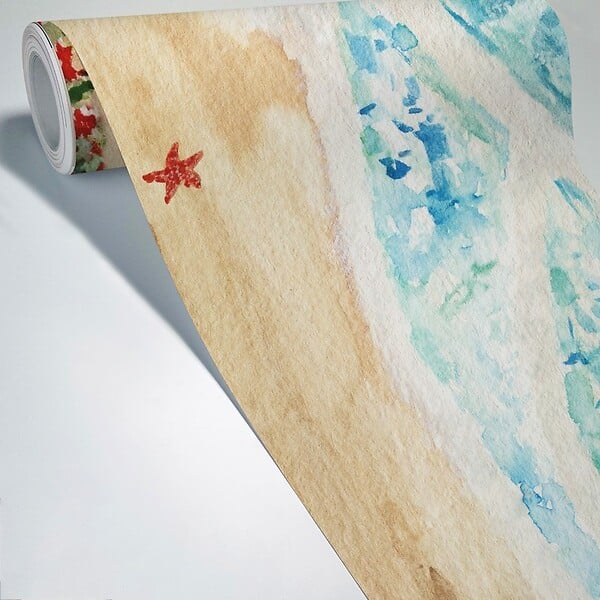 99DECO - Papier peint panoramique - Vue du ciel - Multicolore - intissé : 150g/m² - 7 lés : 336x270cm - large