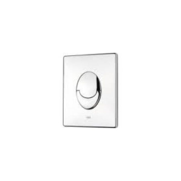 VILLEROY ET BOCH - Pack WC suspendu sans bride  Venticello + abattant + plaque chromée + bâti Grohe - large