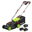 CONSTRUCTOR - Tondeuse rechargeable 40V (2x20V) 34 cm avec 2 batteries 2Ah et chargeur - vignette