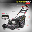 GARDEO PRO - Tondeuse thermique tractée 161CC avec moteur Briggs and Stratton, mulching et éjection latérale - vignette
