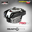 GARDEO PRO - Tondeuse thermique tractée 161CC avec moteur Briggs and Stratton, mulching et éjection latérale - vignette