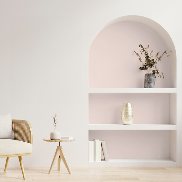 99DECO - Peinture Mur Velours - Rose Pastel - Interieur - 1l - large
