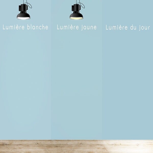 99DECO - Peinture Mur Velours - Bleu Lagon - Interieur - 1l - large