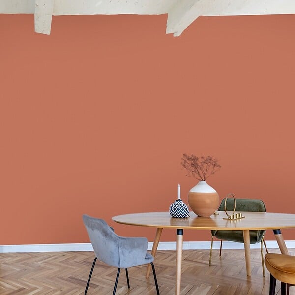 99DECO - Peinture Mur Velours - Terracotta - Interieur - 2,5l - large