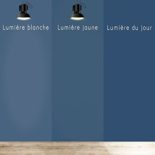 99DECO - Peinture Mur Velours - Bleu Gris - Interieur - 2,5l - large