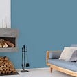 99DECO - Peinture Mur Velours - Bleu Acier - Interieur - 2,5l - vignette