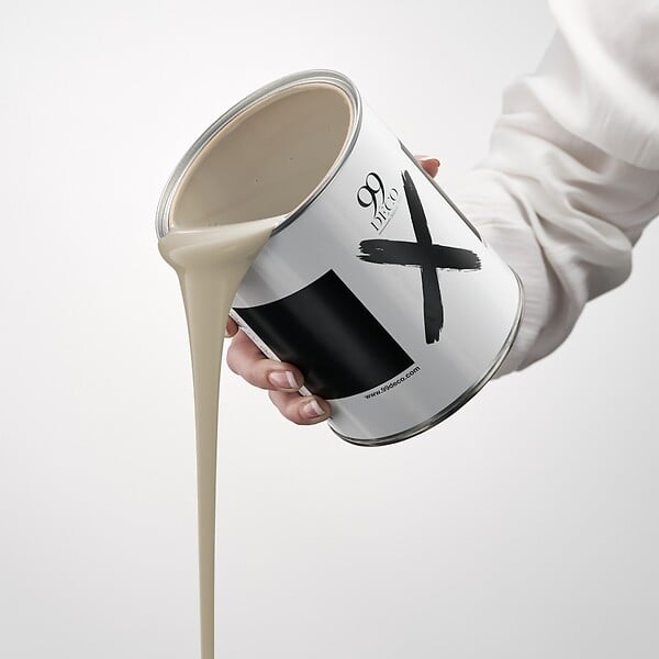 99DECO - Peinture Mur Velours - Taupe - Interieur - 2,5l - large