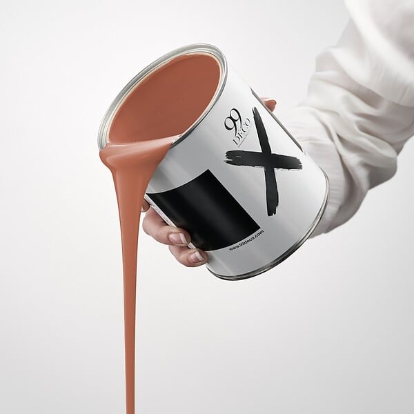 99DECO - Peinture Mur Velours - Terracotta - Interieur - 1l - large