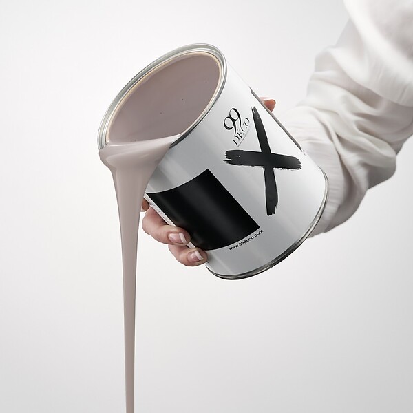 99DECO - Peinture Mur Velours - Taupe Brun - Interieur - 2,5l - large