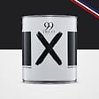 99DECO - Peinture Mur Velours - Gris Foncé - Interieur - 2,5l - vignette