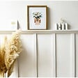99DECO - Kit de moulures murales pour étagère en bois - Pin Massif Sylvestre abouté - Alba - Prêt à coller et peindre - vignette