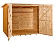 HABRITA - Abri de jardin en bois Eden - L.220xH.162xP.125cm - vignette