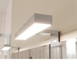SANIVERRE - Meuble Sous Vasque 60cm+miroir Chêne Fumé + Plan Gris Béton - Oslo - vignette
