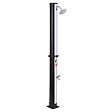 HAPPY GARDEN - Douche solaire FIDGI noire et argent 35L - vignette