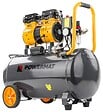 ENTREPOT BRICO - Compresseur à Air Comprimé Sans Huile Double Piston 8 Bar 50 L 3,8 CV - vignette