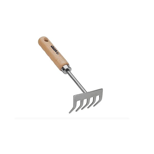 VITO - Kit 9 outils de jardin Manche bois Hêtre Inox et Fer forgés à la main  VITO - large