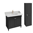 JACOB DELAFON - Meuble salle de bain Cléo 1889 plan vasque + colonne droite + mitigeur lavabo or - vignette