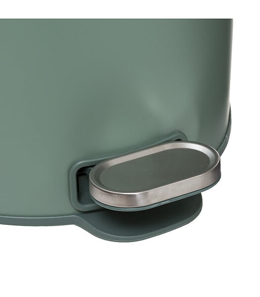 5 FIVE SIMPLY SMART - Poubelle ronde 30 Litres en Métal Vert - large