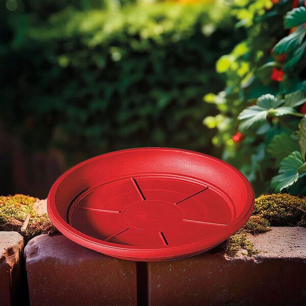 DEROMA - Soucoupe Day R Rosso - Rouge - Diam.30cm - large