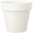 DEROMA - Vase Like R Bianco - Blanc - Diam.26xH.23.5cm - vignette