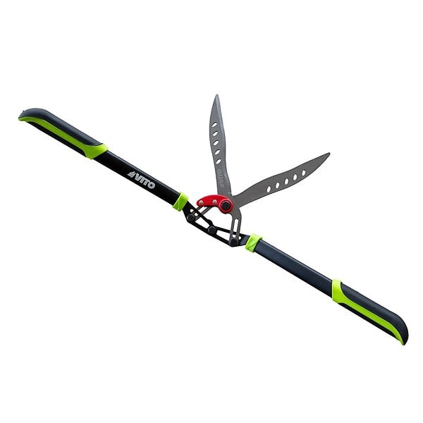 VITO - Cisaille de jardin avec levier Démultiplicateur Lame 27.5cm – Sécateur Jardin Coupe Arbustes, Haies, Branches VITO - large