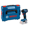 BOSCH - Visseuse à chocs sans-fil BOSCH 06019L6001 GDR 18V-220 C en L-boxx 136 avec module Bluetooth (sans batteries, sans chargeur) - vignette