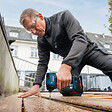 BOSCH - Visseuse à chocs sans-fil BOSCH 06019L6001 GDR 18V-220 C en L-boxx 136 avec module Bluetooth (sans batteries, sans chargeur) - vignette